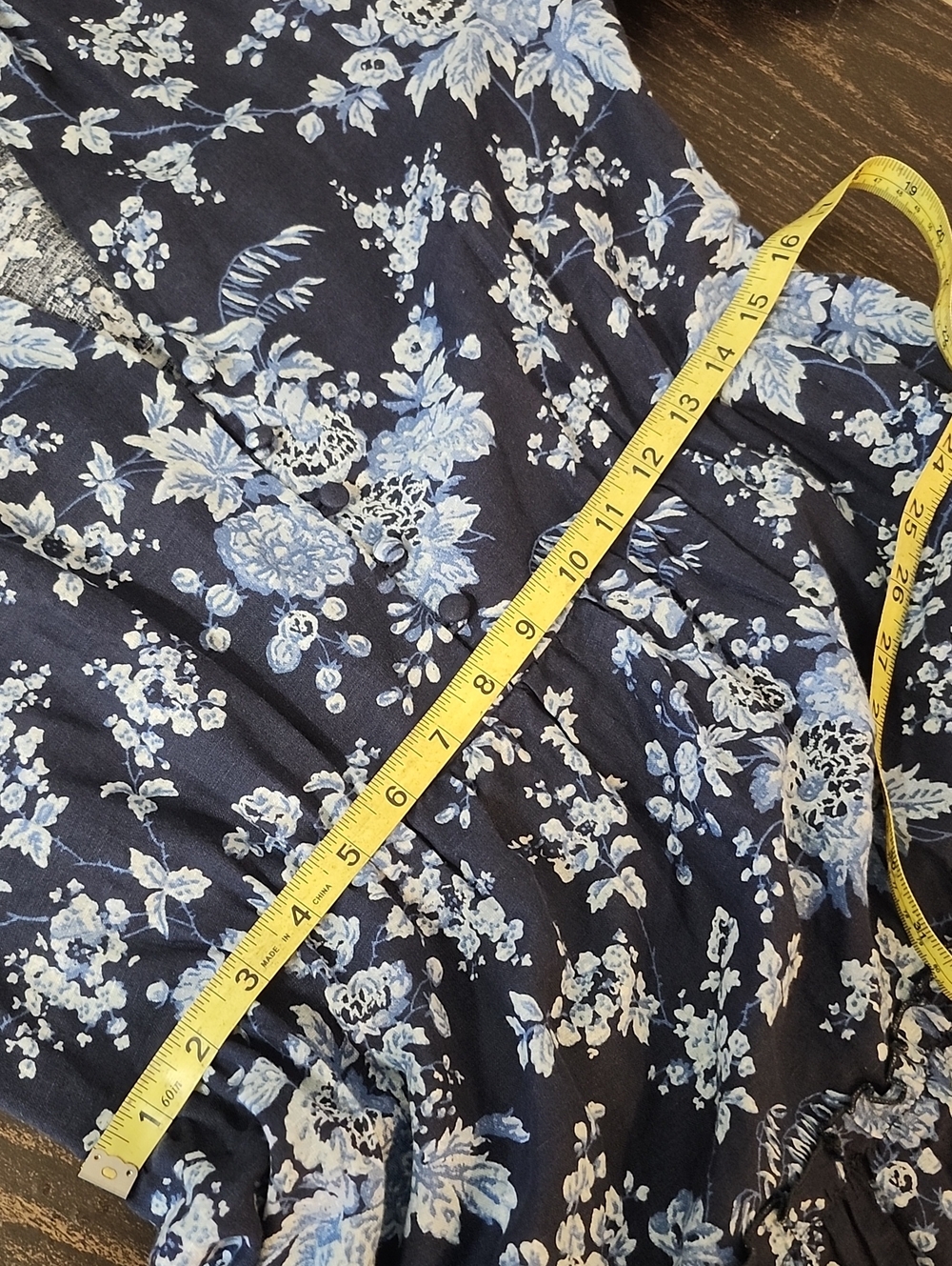 Tuckernuck Twilight Garden Jenna Floral Dress Size Medium Linen Cotton - Picture 12 of 14